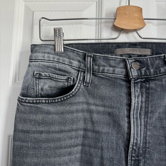 Joe’s Jeans The Blake High Rise Wide Leg Crop in Light Hearted Grey Wash Size 30 - Picture 6 of 16